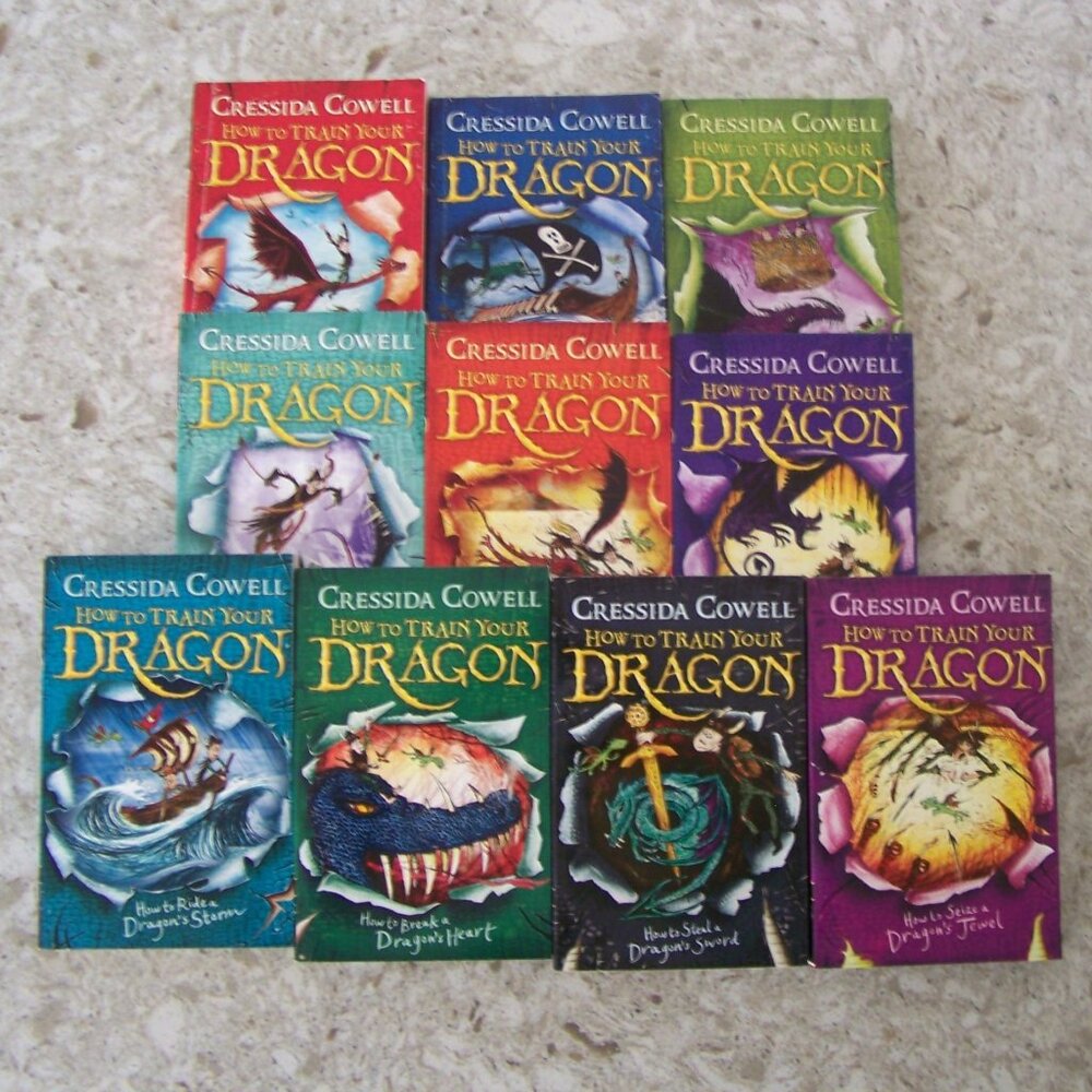 How to Train Your Dragon 1-10 – Cressida Cowell